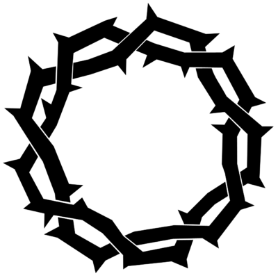 400x400 Crown Of Thorns Clipart