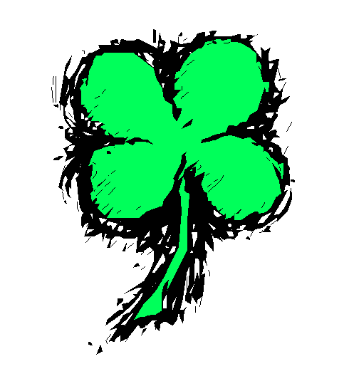 490x542 Four Leaf Clover Free Clover Clipart Public Domain Holiday