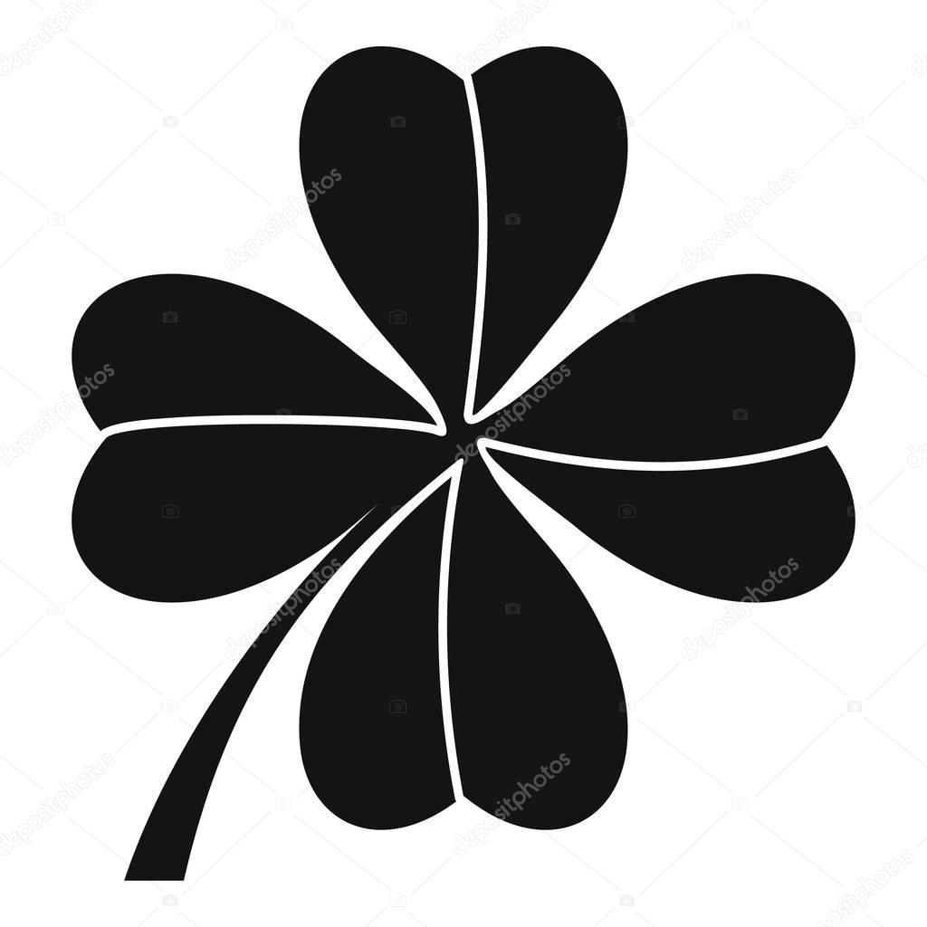 1024x1024 Four Leaf Clover Icon, Simple Style Stock Vector Ylivdesign