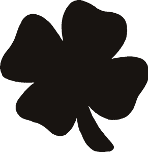 291x300 4 Leaf Clover Clover Shapes Clipart