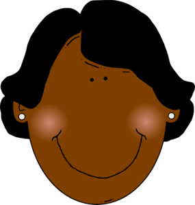 285x299 Black Woman White Background Clip Art