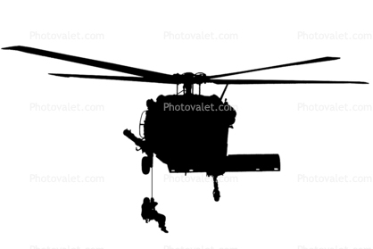 418x279 Sikorsky Sh 60 Blackhawk Silhouette, Logo, Shape Images