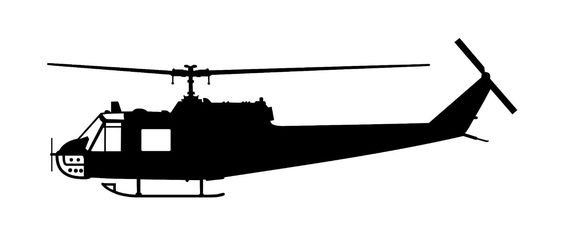 Black Hawk Helicopter Silhouette | Free download on ClipArtMag