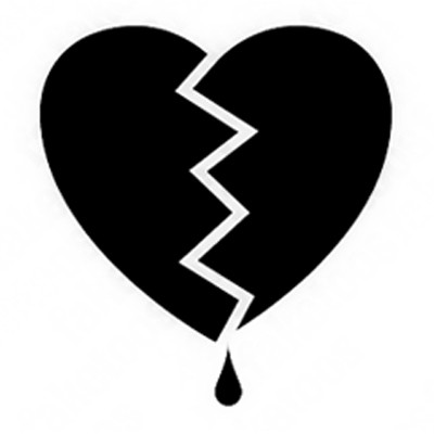 400x400 Broken Heart Clipart