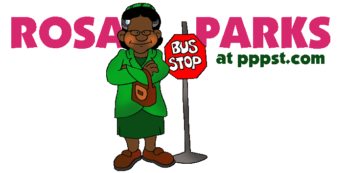 709x355 Rosa Parks Black History Clip Art Cliparts