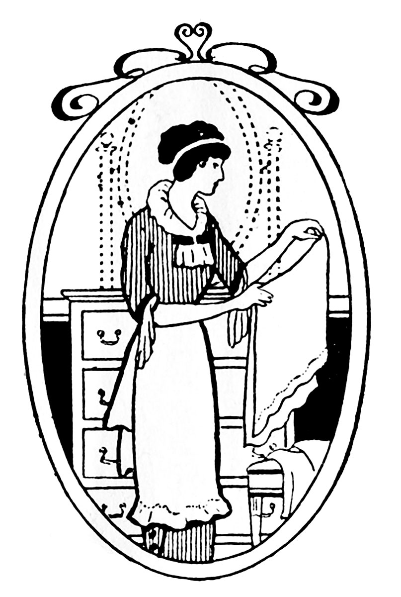 807x1200 Housekeeping Clipart 6
