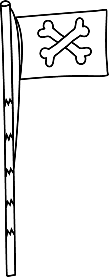 218x550 Pirate Clip Art