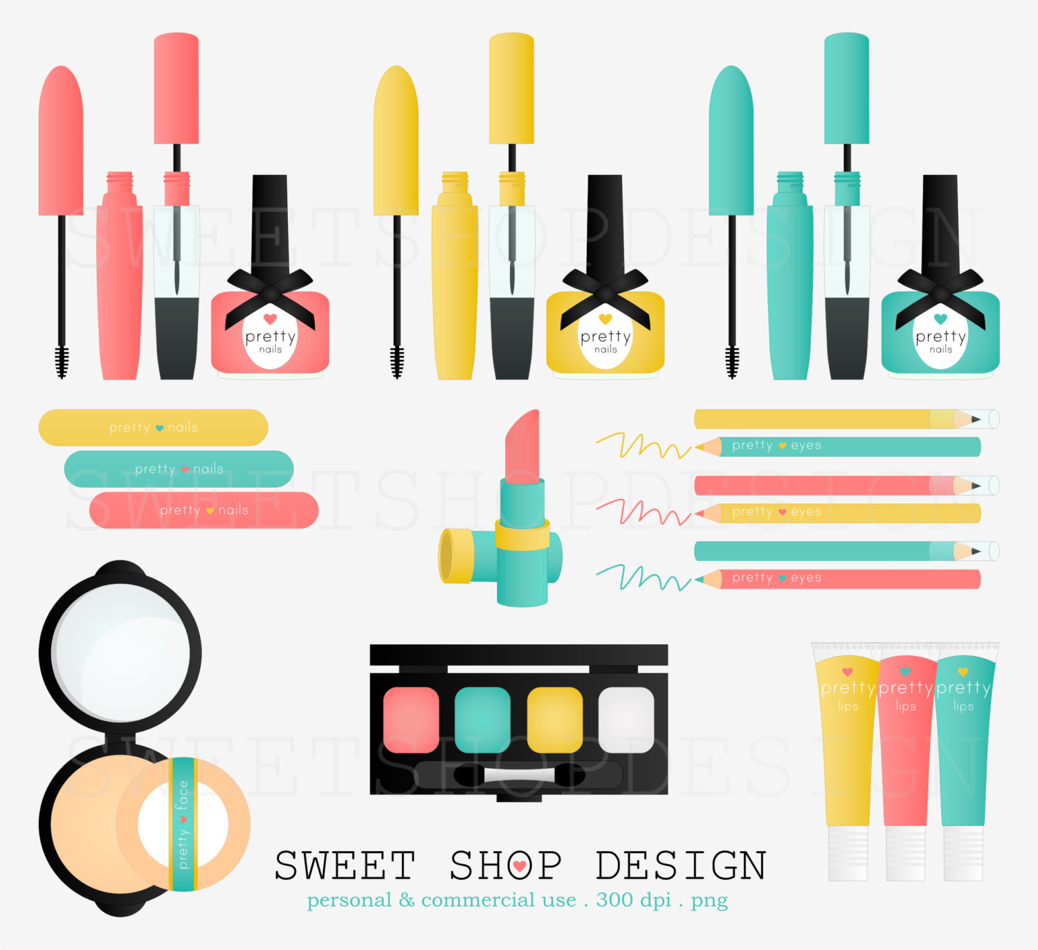 1500x1373 Pretty Things Makeup Clip Art Bridal Clip Art Royalty Free