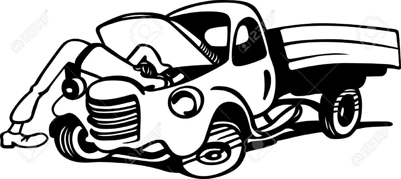 1300x581 Mechanic Clipart Black And White
