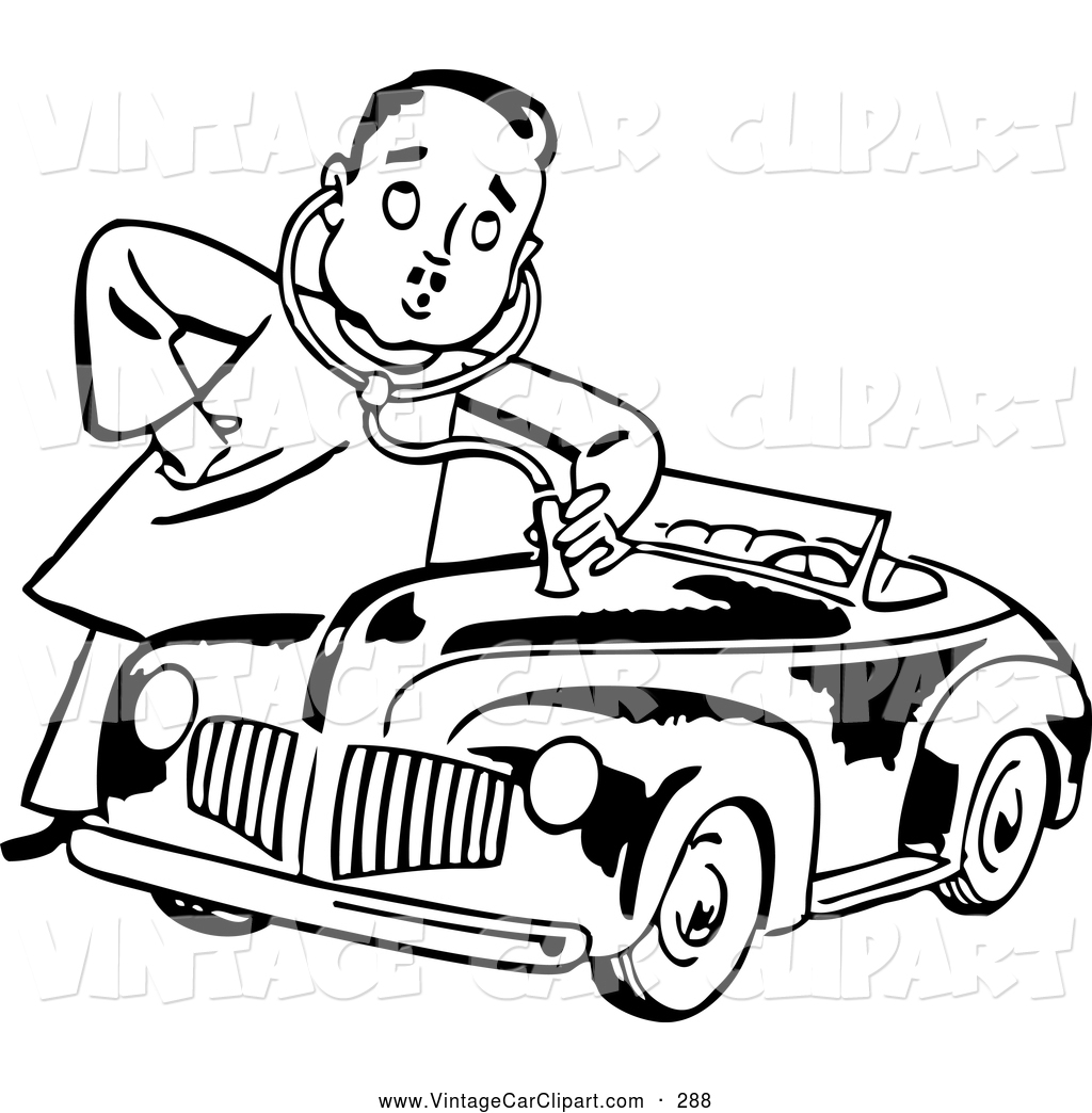 1024x1044 Auto Mechanic Clipart Black And White