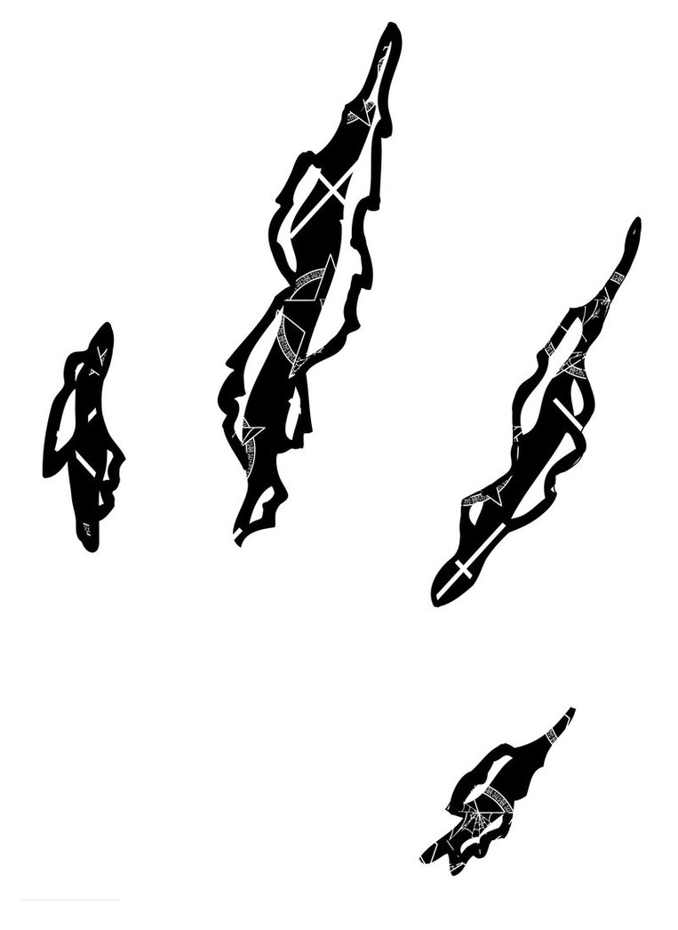 763x1046 Black Panther Paw Clipart