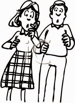 255x350 Black Parents Clipart