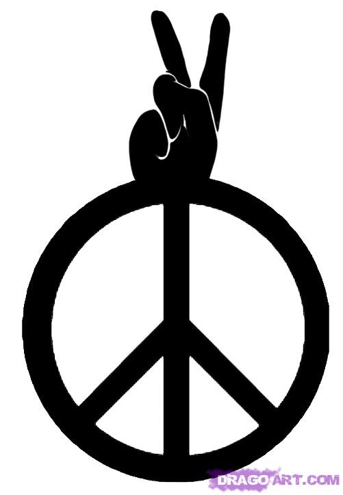 501x722 Drawn Dove Peace Symbol
