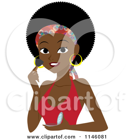 450x470 Classy Black Women Clipart
