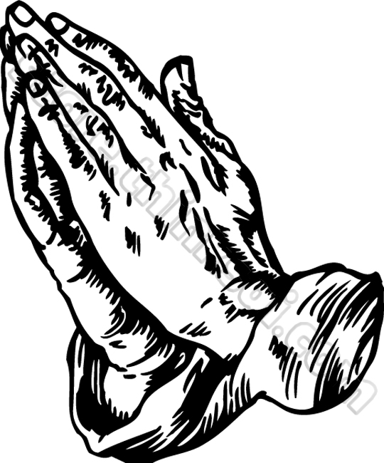 540x650 Prayer Hands Clip Art