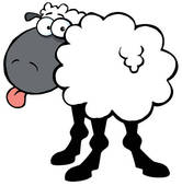 166x170 Black Sheep Clip Art