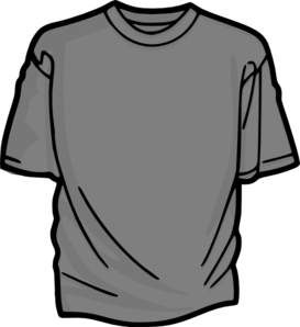 273x298 Gray Clipart Tshirt