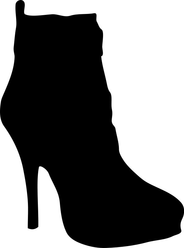 593x800 20 Best Shoe Sillouette Clip Art Images Anniversary