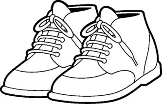 333x215 Black Shoes Clipart, Explore Pictures