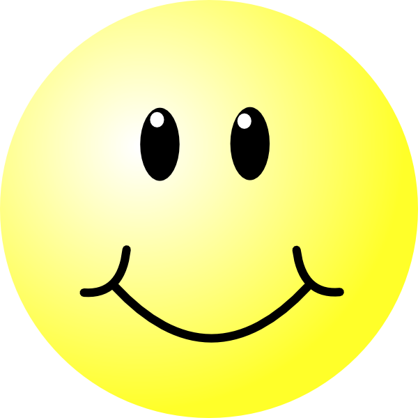 600x600 Smiley Face Clip Art