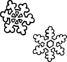 260x240 Snow Falling Clip Art Black And White Cliparts