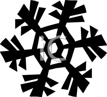 350x317 Snowflake Design Element