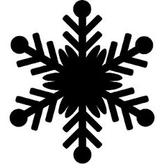 236x236 Snowflake Silhouette Clip Art