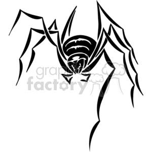 300x300 Royalty Free Black Spider 374518 Vector Clip Art Image