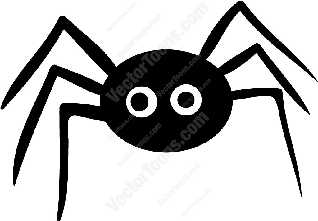 1024x710 Spider Clipart Graphic