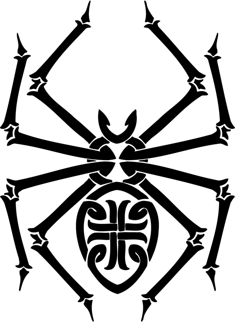 768x1055 Spider Clip Art
