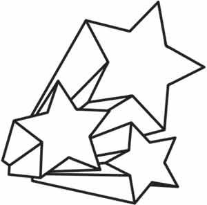 300x296 Best Shooting Star Clipart Ideas Star Outline