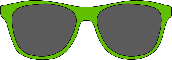 600x209 Free Clip Art Sunglasses