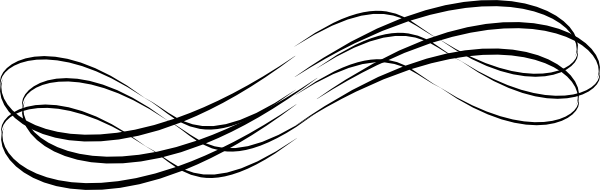 600x190 Black Swirls