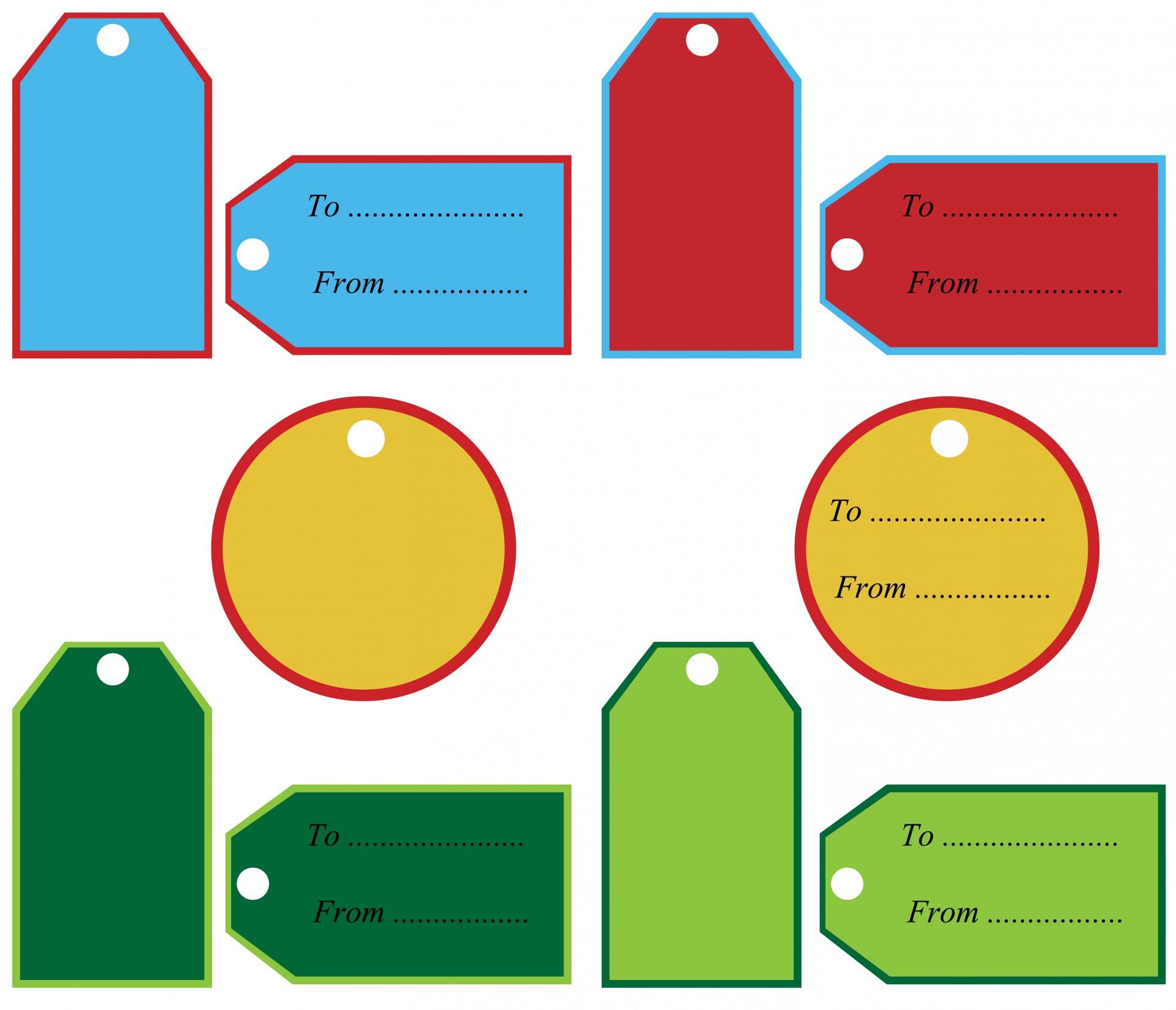 1919x1649 Gift Tags Clipart