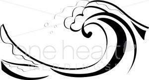 300x162 Wave Clipart Beach Wedding Clipart