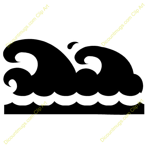 500x500 Big Wave Clip Art