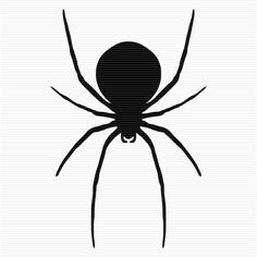 236x236 Black Widow Spider Clip Art Art Graphics