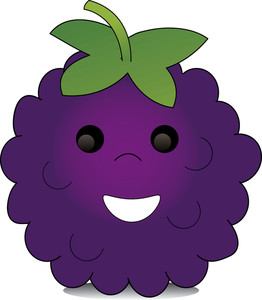262x300 Free Blackberry Clipart Image 0515 1108 2001 0416 Food Clipart