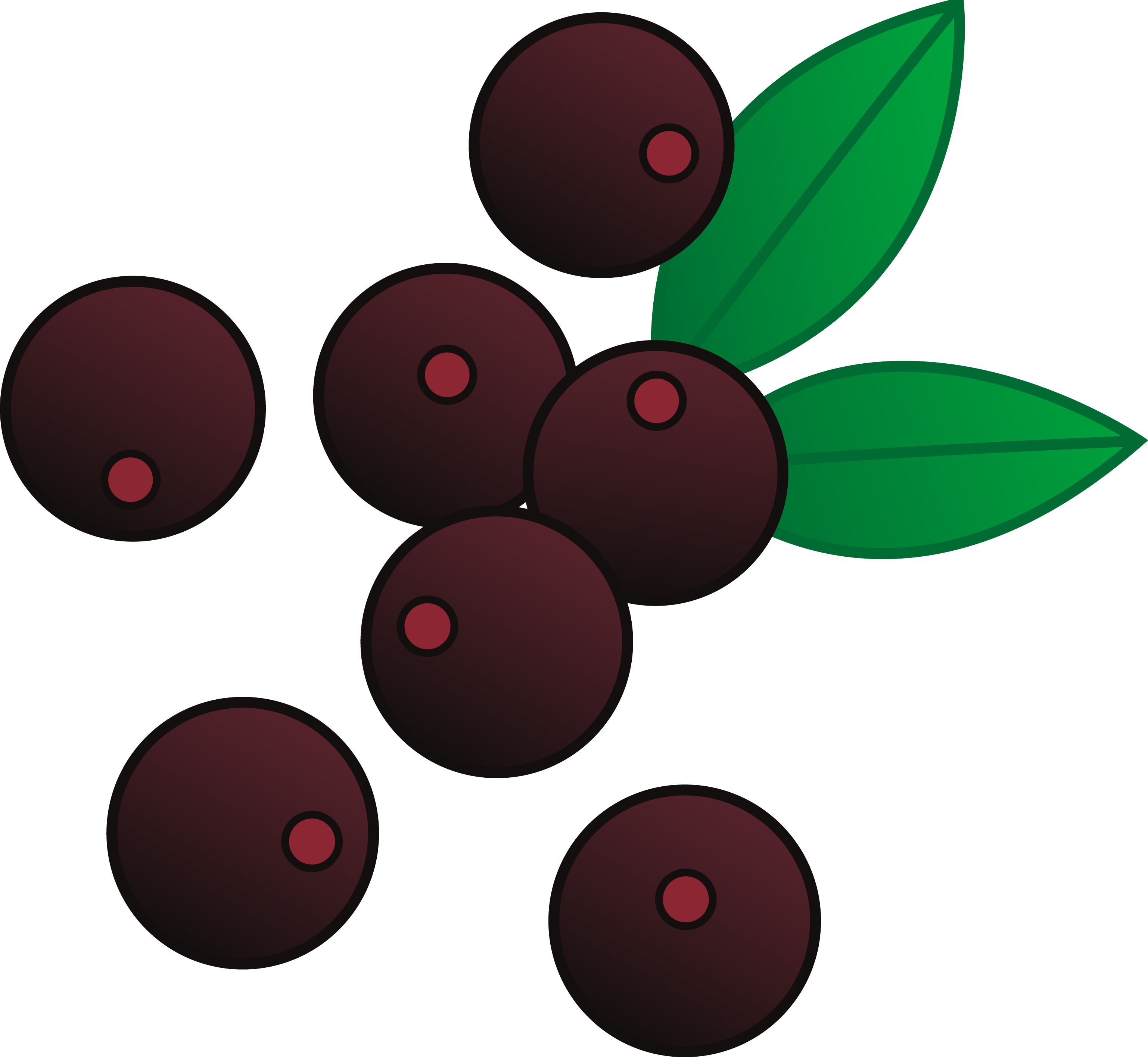 3075x2831 Berry Clipart