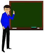 143x170 Teacher Blackboard Clip Art