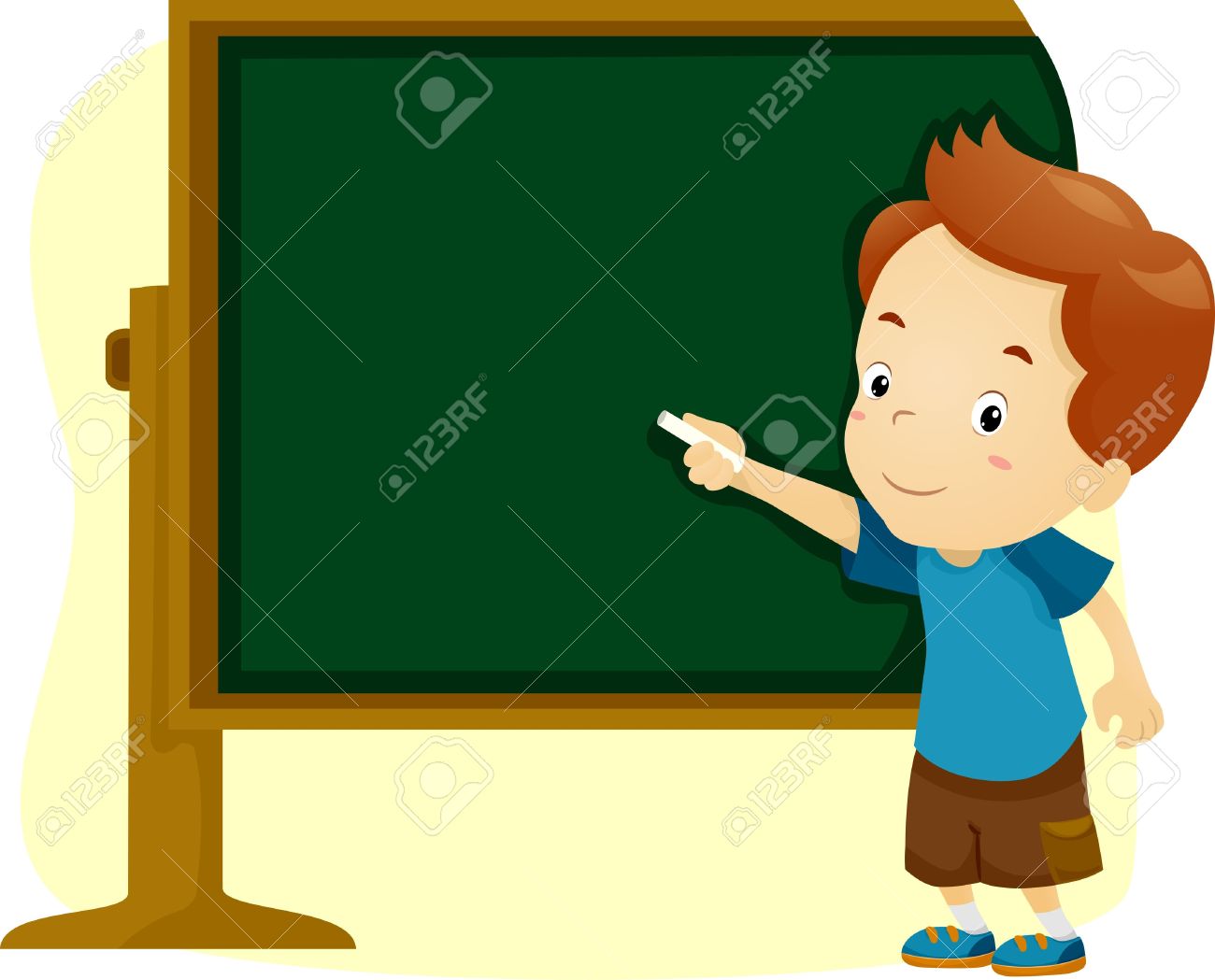 1300x1049 Blackboard Clipart Boy