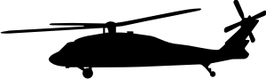 Blackhawk Helicopter Silhouette Free download best.