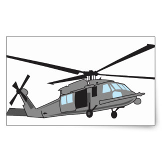 324x324 Black Helicopter Stickers Zazzle