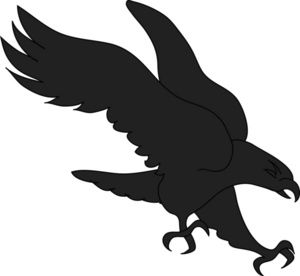 300x276 Osprey Clipart Black Hawk