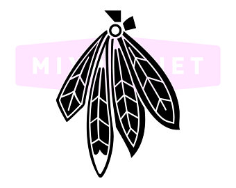 340x270 Blackhawk Silhouette Etsy