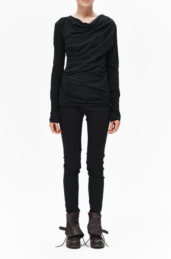 570x861 Comfortable Black Shirt