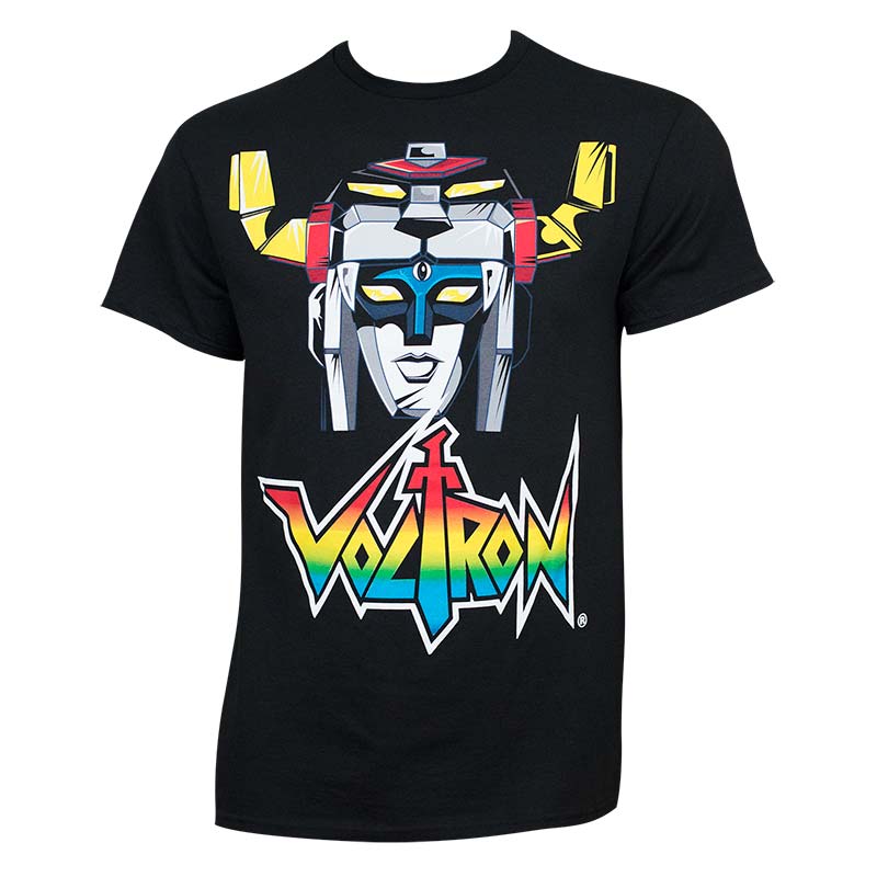 800x800 Voltron Head Black Shirt Placeholder