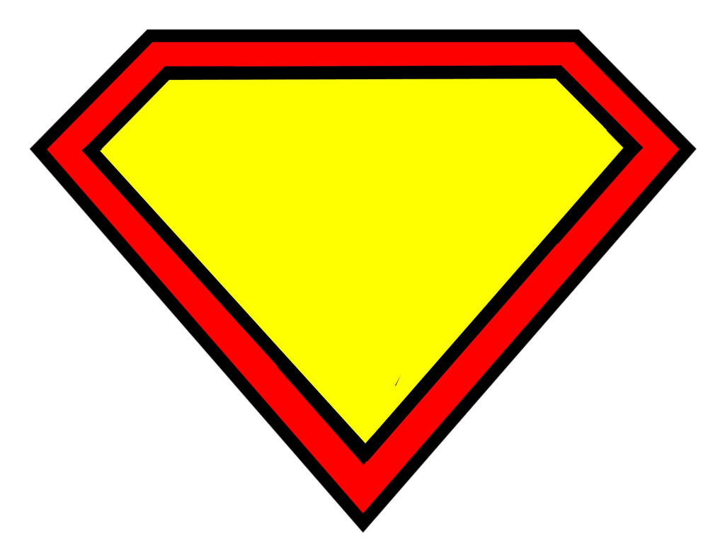 1024x791 Superman Clipart Blank