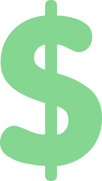 336x593 Clipart Money Sign