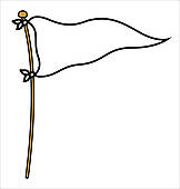 162x170 Stick Flag Clip Art